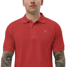 Load image into Gallery viewer, Mens RB Logo Embroidered Polo Shirt
